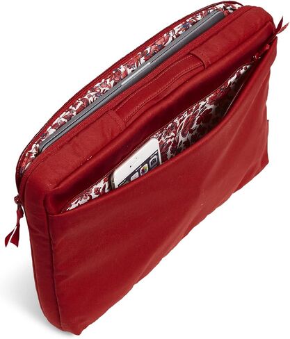 Vera Bradley Women's Cotton Laptop Organizer Tech Accessory, Daisies, One Size in Saudi Arabia