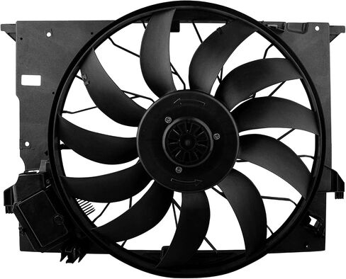 211500229380 Engine Radiator Cooling Fan Assembly for Mercedes-Benz E320 E63 AMG S350 S550 S600 S63 AMG S65 AMG CLS63 AMG CL550 CL600 CL63 AMG CL65 AMG, 2115000493 2115001893 2115050655 in Saudi Arabia
