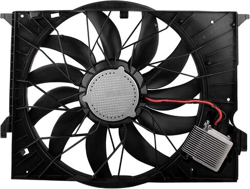 211500229380 Engine Radiator Cooling Fan Assembly for Mercedes-Benz E320 E63 AMG S350 S550 S600 S63 AMG S65 AMG CLS63 AMG CL550 CL600 CL63 AMG CL65 AMG, 2115000493 2115001893 2115050655 in Saudi Arabia