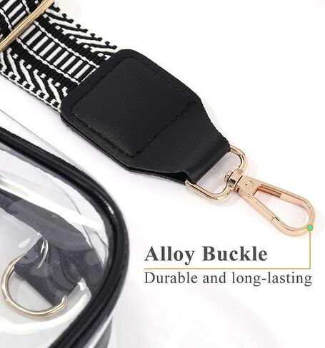 Clear Crossbody Bag for Stadium Events, Stadium Approved Clear Sling Bags for Game Day, Concerts in Kuwait