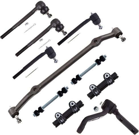 SCITOO 10pcs Suspension Kit Center Link Tie Rod End Adjusting Sleeve Sway Bar Link Idler Arm Fit 1978-1987 For Buick Regal For Chevy El Camino 1978-1983 For Malibu 1978-1988 Monte Carlo in Saudi Arabia