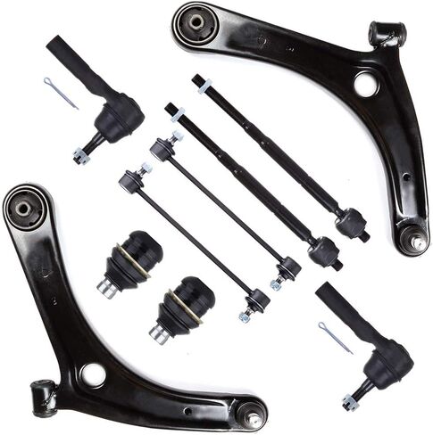 SCITOO 10-PC SET Suspension Kit For Dodge Caliber For Jeep Compass Patriot Front Sway Bar End Link,Inner Tie Rod End,Lower Ball Joint,Lower Control Arm And Ball Joint,Outer Tie Rod End in Saudi Arabia
