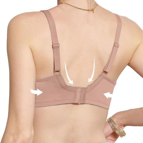 حمالات صدر للنساء حمالة صدر رافعة للأعلى ملابس داخلية مريحة مع دعم رفع الملابس الداخلية غير الرسمية كل يوم in Kuwait