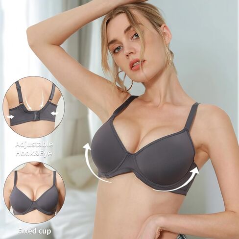 حمالات صدر للنساء حمالة صدر رافعة للأعلى ملابس داخلية مريحة مع دعم رفع الملابس الداخلية غير الرسمية كل يوم in Kuwait