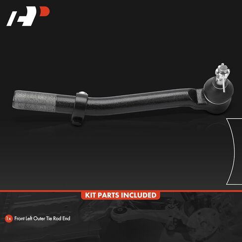 A-Premium Front Outer Left Tie Rod End, Compatible with Ford F-250 F-350 2005-2022, F-450 F-550 Super Duty 2005-2010 in Saudi Arabia
