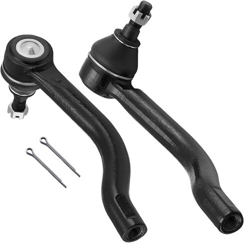 2PCS ES800357 ES800358 Front Outer Tie Rod Ends Kit Compatible with Nissan 2009-2018 Maxima, 2009-2012 Murano,2007-2015 Altima in Saudi Arabia