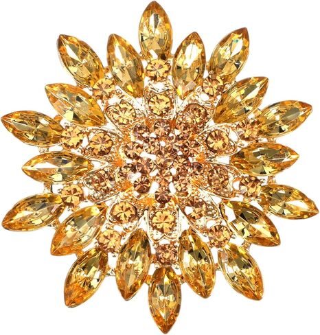 Gold Brooch for Dress, Gold Brooch for Women, Clothes, Hat in Kuwait