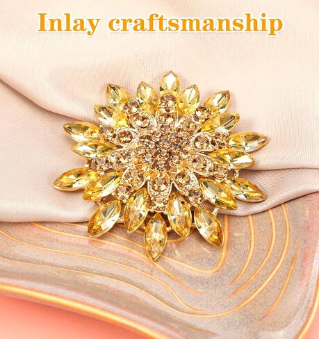 Gold Brooch for Dress, Gold Brooch for Women, Clothes, Hat in Kuwait