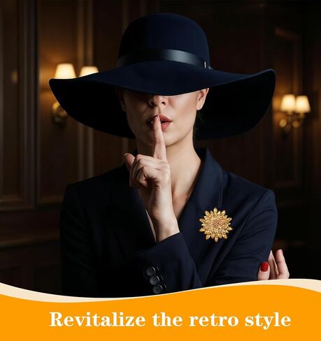 Gold Brooch for Dress, Gold Brooch for Women, Clothes, Hat in Kuwait