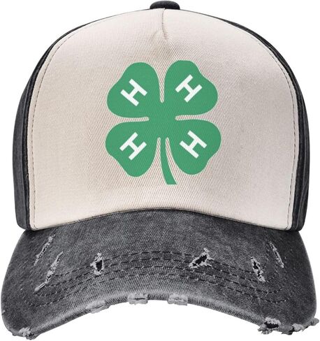 قبعة بيسبول 4-H Clover - قبعة سائق الشاحنة العتيقة in Kuwait
