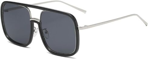 Oversized Sunglasses Women Retro Transparent galsees For Men Ladies Eyewear in Saudi Arabia