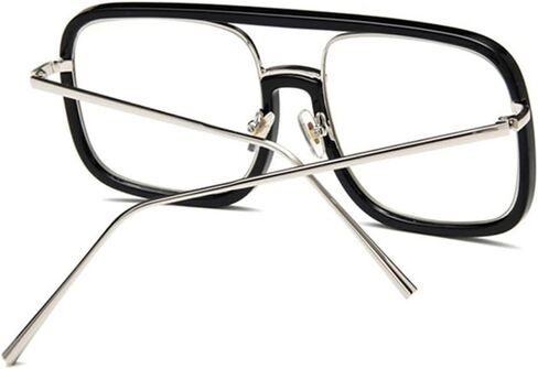 Oversized Sunglasses Women Retro Transparent galsees For Men Ladies Eyewear in Saudi Arabia