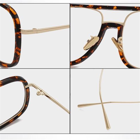 Oversized Sunglasses Women Retro Transparent galsees For Men Ladies Eyewear in Saudi Arabia
