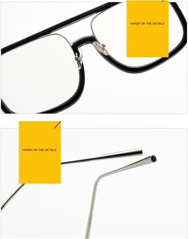 Oversized Sunglasses Women Retro Transparent galsees For Men Ladies Eyewear in Saudi Arabia