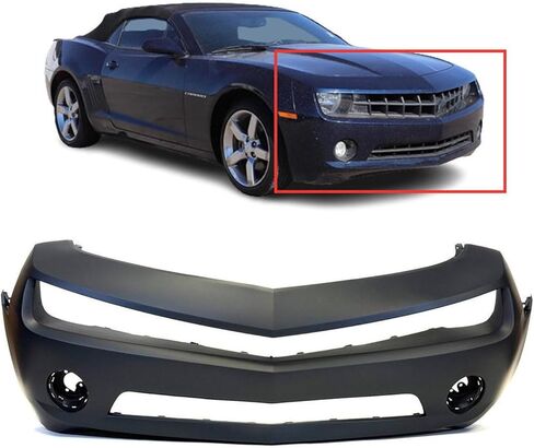 FitParts متوافق مع غطاء المصد الأمامي شيفروليه كامارو 2011 2012 2013 كوبيه GM1000906 LS LT. جاهز للرسم. 92236548 in Saudi Arabia