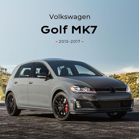 غطاء المصد الأمامي KARPAL + طقم شبكة غطاء محرك السيارة مناسب لـ 2015-2017 Volkswagen VW Golf MK7 GTI Style غير مطلي in Kuwait