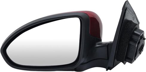 Left Driver Side Mirror Compatible with Chevrolet Chevy Cruze 2011-2015 Power Glass Manual Folding without Heated without Turn Signal Replace GM1320420 3 Pins (Silver Gray) in Kuwait