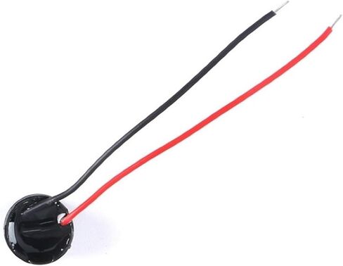 5PCS/LOT 12V 12*9.5MM Electromagnetic Active Buzzer Speaker Alarm Loudspeaker with Cable in Saudi Arabia