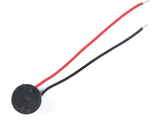 5PCS/LOT 12V 12*9.5MM Electromagnetic Active Buzzer Speaker Alarm Loudspeaker with Cable in Saudi Arabia