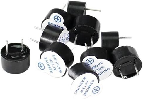 10PCS 5V Active Alarm Buzzer Beeper 9 * 5.5mm TMB09A05 Mini Active Piezo Buzzer in Saudi Arabia