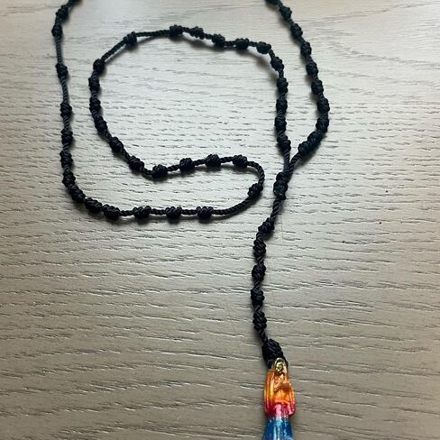 Santa Muerte thread rosary. Rosario de hilo de la Santa Muerte. (7 powers) in Saudi Arabia