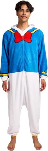 Disney Donald Duck Adult Long Sleeve Hooded Kirgumi Onesie Costume Cosplay Suit in Saudi Arabia