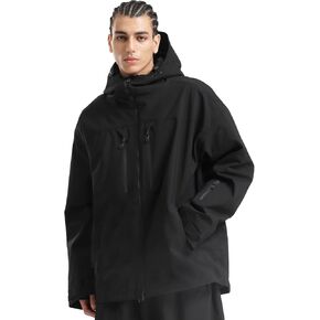 GSOU SNOW Snowboard Jacket Men Baggy Ski Jacket Waterproof Snow Coat Insulated Hooded Clothes for Winter Outdoor in Kuwait