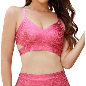 ضمادة علوية معدنية ضمادة للنساء Bodycon ضمادة المحاصيل الأعلى النساء حمالات الصدر اللاسلكية in Saudi Arabia
