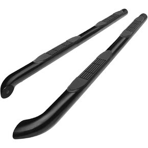 TAC Side Steps Fit 2001-2004 Toyota Tacoma Double Cab 3 inches Black Side Bars Nerf Bars Step Rails Running Boards Off Road Automotive Exterior Accessories (2 Pieces Running Boards) in Saudi Arabia