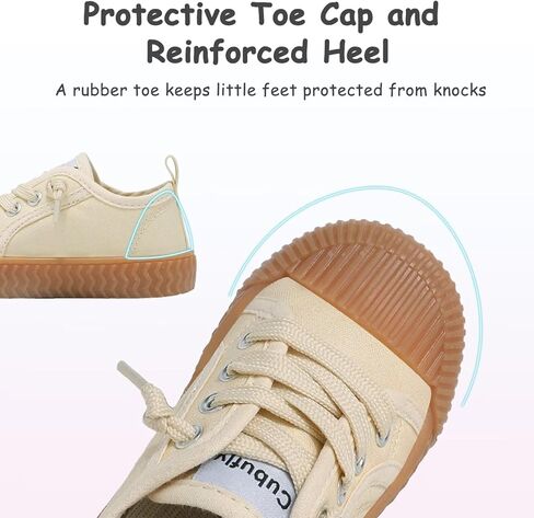 Toddler Shoes Boys Girls Slip On Canvas Sneakers in Kuwait