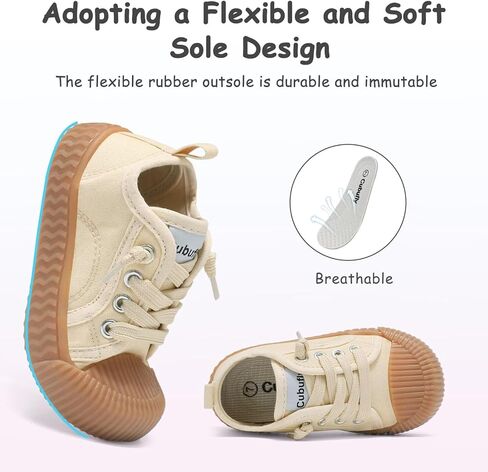 Toddler Shoes Boys Girls Slip On Canvas Sneakers in Kuwait