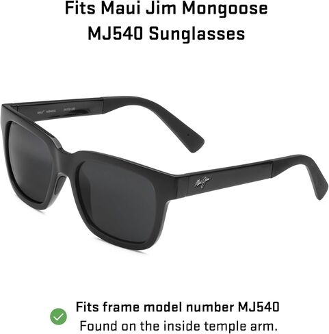 عدسات بديلة Revant لـ Maui Jim Mongoose MJ540 in Kuwait