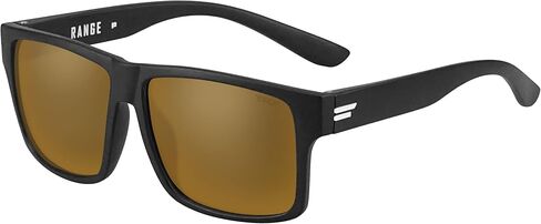 TOROE Matte Black TR90 Frame RANGE Polarized Colored Mirror SR+ Sunglasses For Outdoor Performance Sports w PC lenses in Kuwait