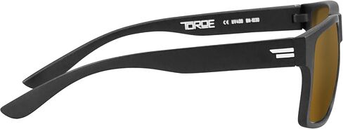 TOROE Matte Black TR90 Frame RANGE Polarized Colored Mirror SR+ Sunglasses For Outdoor Performance Sports w PC lenses in Kuwait