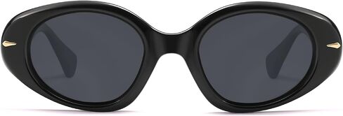 SOJOS Retro Polarized Large Oval Sunglasses Womens Mens Trendy UV400 Sun Glasses 80s 90s Shades SJ2365 in Saudi Arabia