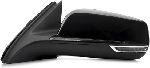 لسيارة تشيفي ماليبو 2013 2014 2015 جانب السائق بمرآة الباب | زجاج الطاقة | مسخن | مع ضوء إشارة الانعطاف | غير قابلة للطي | أسود محكم | بديل لـ GM1320487 | 22860542, 22860562 in Kuwait