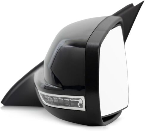 لسيارة تشيفي ماليبو 2013 2014 2015 جانب السائق بمرآة الباب | زجاج الطاقة | مسخن | مع ضوء إشارة الانعطاف | غير قابلة للطي | أسود محكم | بديل لـ GM1320487 | 22860542, 22860562 in Kuwait