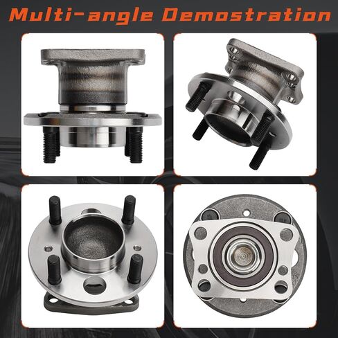 DRIVESTAR 512490 Rear Wheel Bearing Hub Assembly fits for Ford Fiesta 2011 2012 2013 2014-2018 FWD 4 Lugs in Saudi Arabia