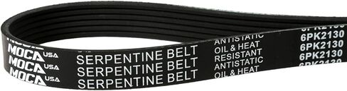 6PK2130 EPDM Serpentine Belt Fit 04-07 for Ford Escape, 05-07 Five Hundred& Focus & Freestyle, 11-13 for Hyundai Sonata, 11-13 for Kia Optima & Sportage, 13-15 for Mercedes-Benzv ML350 in Kuwait