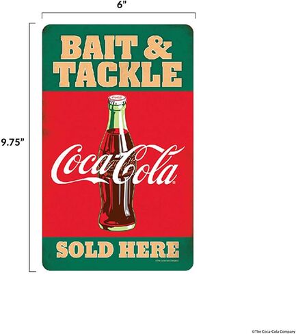 Fisherman With the Catch of His Life Embossed Metal Sign - Funny Fishing Wall Art for Garage, Lake House or Man Cave in Saudi Arabia