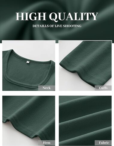 ANRABESS Women Long Sleeve Thermal Top Scoop Neck Slim Fit Fleece Shirts Basic Tee Casual 2025 Fall Winter Warm Undershirts in Saudi Arabia