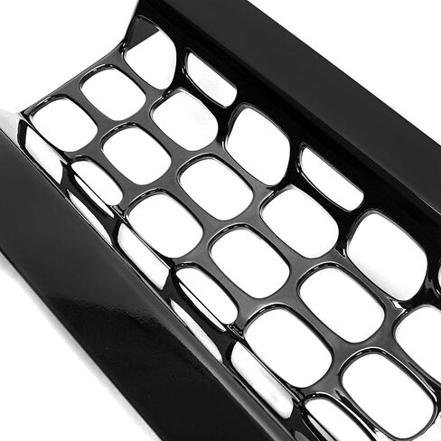 KUAFU Front Bumper Lower Grille Compatible with 2011-2014 GMC Sierra 2500HD 3500HD Denali Style Painted Black in Saudi Arabia