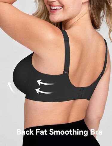 Womens Deep V Bras Full Coverage Comfortable No Underwire Wireless Bras Tshirt Push Up Bralettes Seamless Bra in Saudi Arabia
