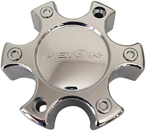 Vision Wheels C375-6C86 LG0812-54 غطاء مركزي للعجلة من الكروم in Saudi Arabia