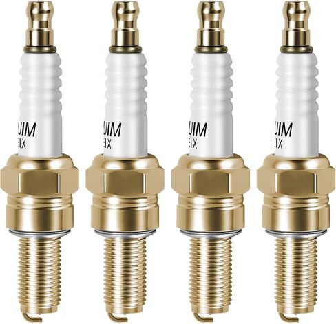 3521 CR9EIX Spark Plug Compatible with Polaris Ranger RZR XP 900, RZR 570, for Husqvarna TC250 TXC250, for Suzuki GSX-R750 RF600, for Kawasaki ZX750 ZX1100, for Yamaha TTR250 ZX750, 4 Pack in Saudi Arabia