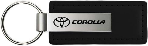 Au-TOMOTIVE GOLD Toyota Corolla Black Leather Key Chain in Saudi Arabia