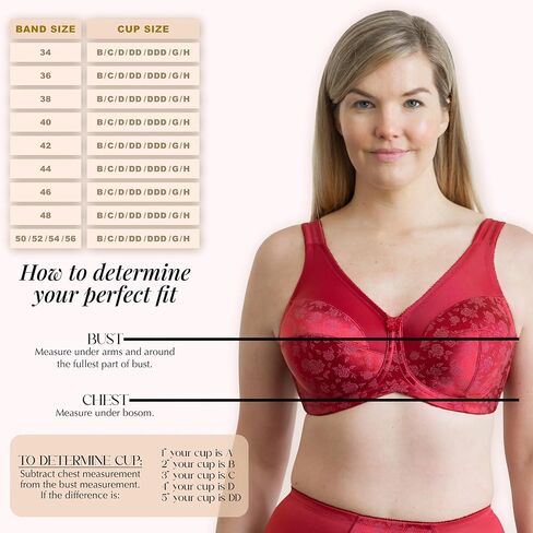 Style 7101 | Full Figure Support Underwire Bra | Adjustable Straps | Extra Firm Support | USA Made in Kuwait