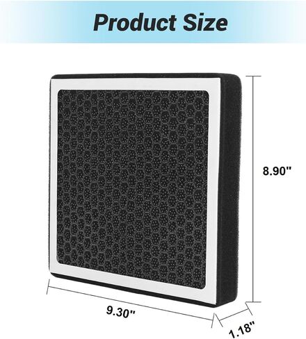 H11182 Cabin Air Filter Replacement For 2011-2023 Vehicles Acura MDX, RDX, TLX/Honda Civic, Clarity, CRV, CRZ, Fit, HRV, Insight, Odyssey - 80291-T5R-A01 in Saudi Arabia