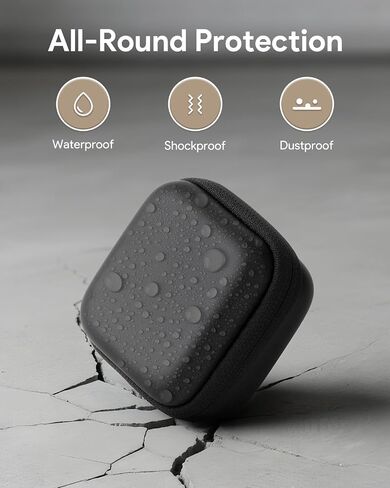 حافظة للماسح الضوئي BlueDriver Obd2، أداة تشخيص الماسح الضوئي Bluetooth obdii أداة تشخيصية واقية للحمل، حقيبة تخزين صغيرة مقاومة للصدمات (جراب فقط) (أسود) in Kuwait