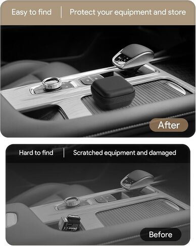 حافظة للماسح الضوئي BlueDriver Obd2، أداة تشخيص الماسح الضوئي Bluetooth obdii أداة تشخيصية واقية للحمل، حقيبة تخزين صغيرة مقاومة للصدمات (جراب فقط) (أسود) in Kuwait